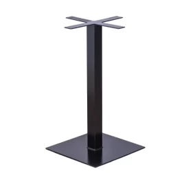 BASE DE MESA QUADRADA EM AÇO CARBONO
